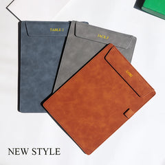 ELMAS Premium Leather A4 Clipboard Folder with Logo