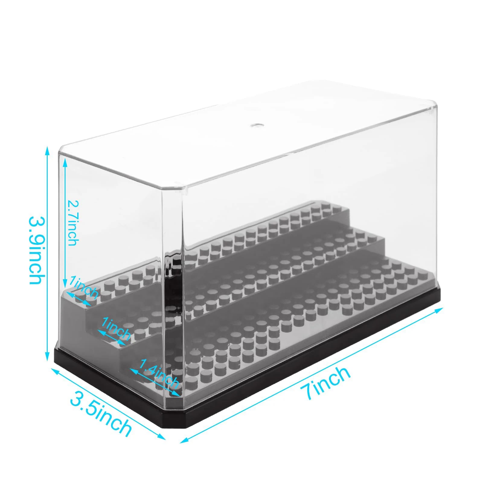 ELMAS Acrylic Minifigures Display Case for Lego Storage - Al Masam Stationery LLC