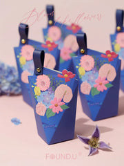 ELMAS High-End Candy Box Flower Chocolate Wedding Favor