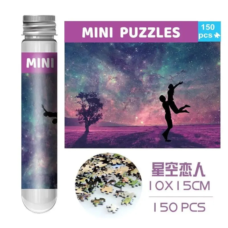 ELMAS Mini Jigsaw Puzzle 150pcs Test Tube Educational Game - Al Masam Stationery LLC