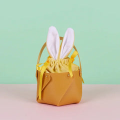 ELMAS Rabbit Leather Gift Bags For Easter Party Decor - Al Masam Stationery LLC