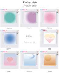 ELMAS Ins Fairy Gradient Convenience Sticky Notes Set - Al Masam Stationery LLC
