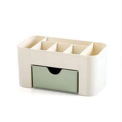 ELMAS Makeup Organizer Storage Box with Drawer Acrylic - Al Masam Stationery LLC