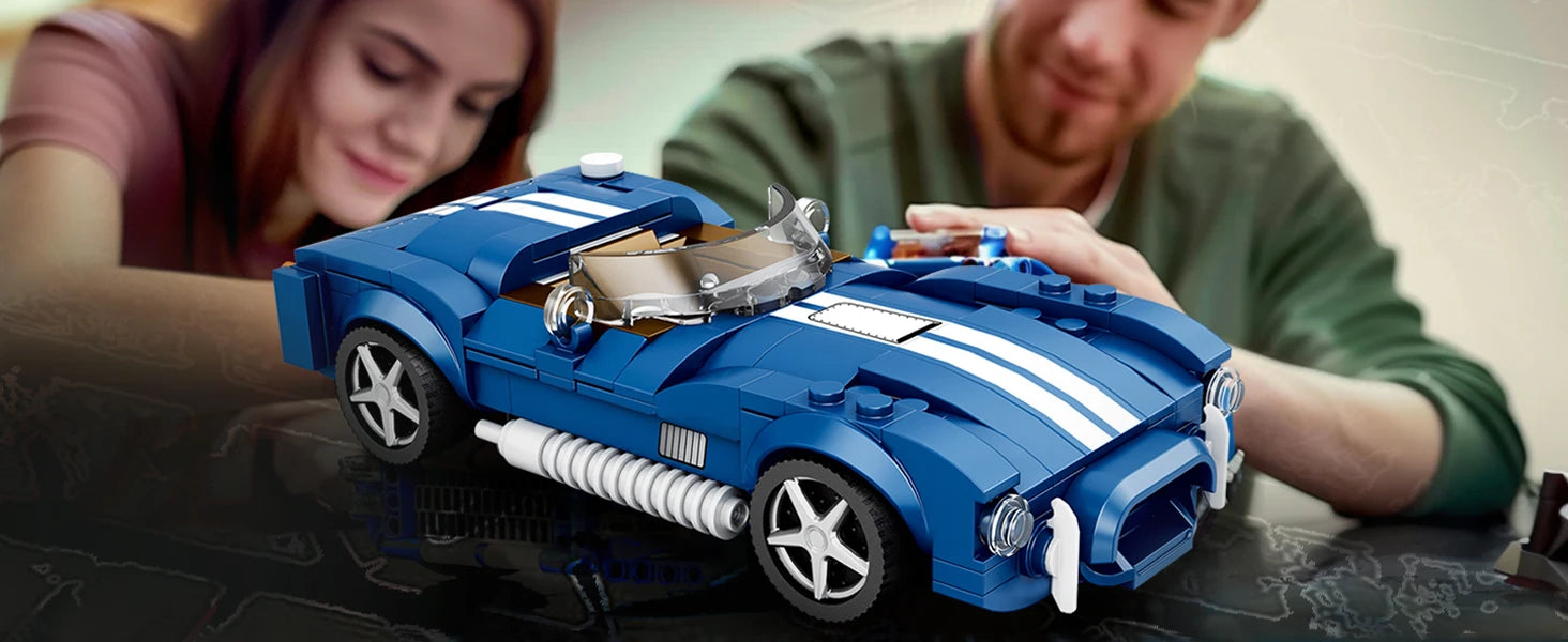 ELMAS Creative 333PCS AC COBRA Car Building Block Set - Al Masam Stationery LLC