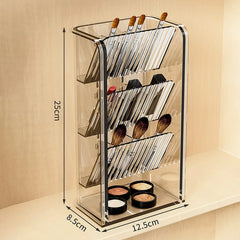 ELMAS Acrylic Makeup Organizer Storage Box for Jewelry