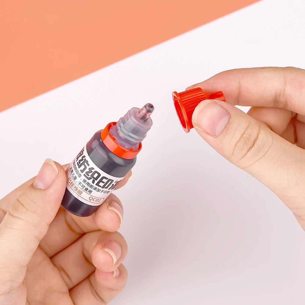 ELMAS 10ml Waterproof Ink for Fabric & Name Stamping - Al Masam Stationery LLC