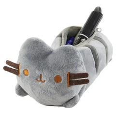 ELMAS Kawaii Cat Two-Layer Pencil Case Pouch - Al Masam Stationery LLC