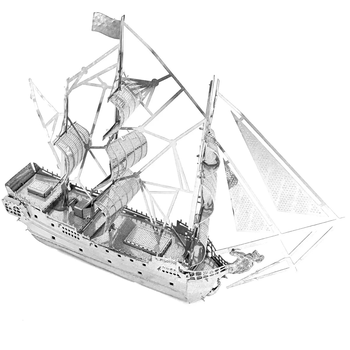 ELMAS Black Pearl Pirate Ship 3D Metal Puzzle Kits - Al Masam Stationery LLC