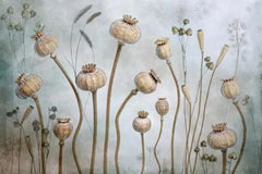 ELMAS Beibehang Custom Wallpaper Mural 3D Floral Design - Al Masam Stationery LLC