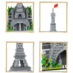 ELMAS Creative Big Ben Micro Mini Block Set for Adults