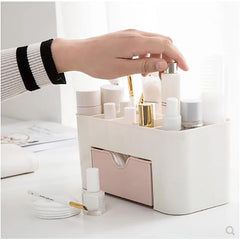ELMAS Makeup Organizer Storage Box with Drawer Acrylic - Al Masam Stationery LLC