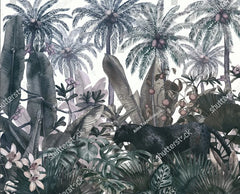ELMAS American Rural Animal Landscape 3D Wallpaper Mural - Al Masam Stationery LLC