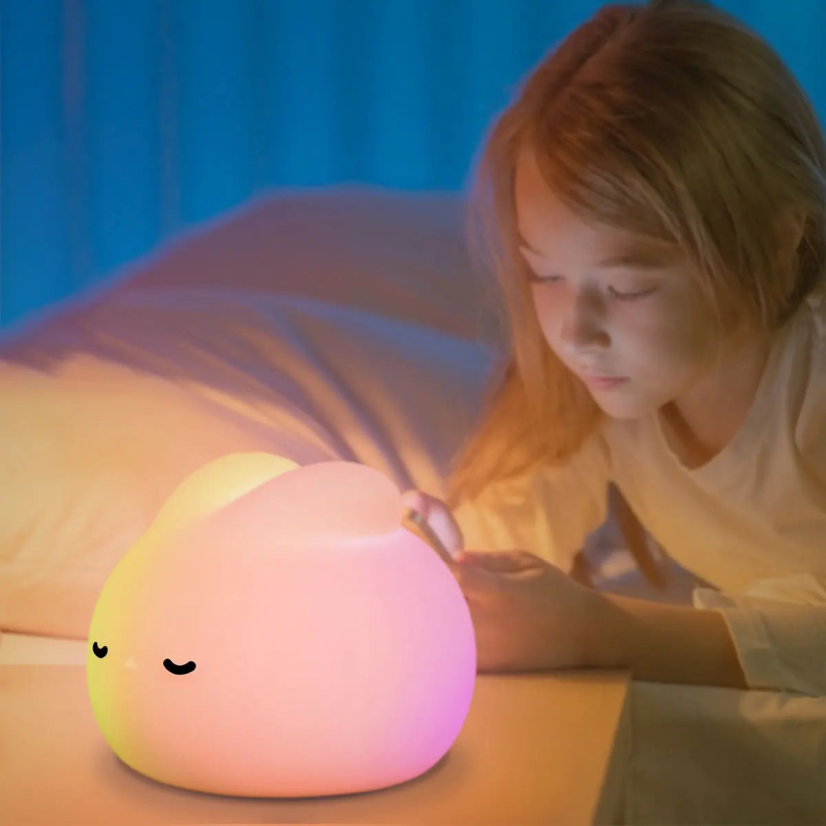 ELMAS Adorable Bunny Night Light for Kids' Rooms - Al Masam Stationery LLC