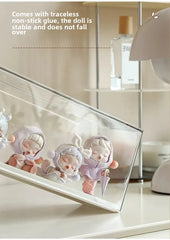 ELMAS Acrylic Storage Box Dustproof Cabinet for Home Goods