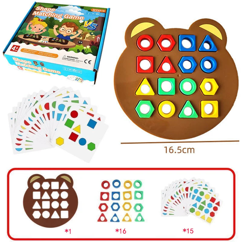 ELMAS: DIY Geometric Shape Puzzle for Kids Learning - Al Masam Stationery LLC