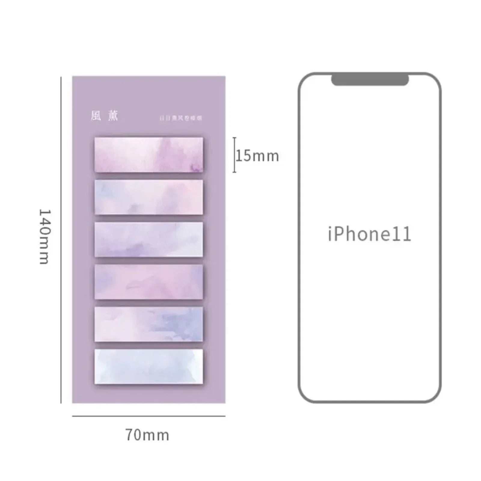 ELMAS 120-Piece Waterproof Sticky Index Tabs for Easy Organization - Al Masam Stationery LLC