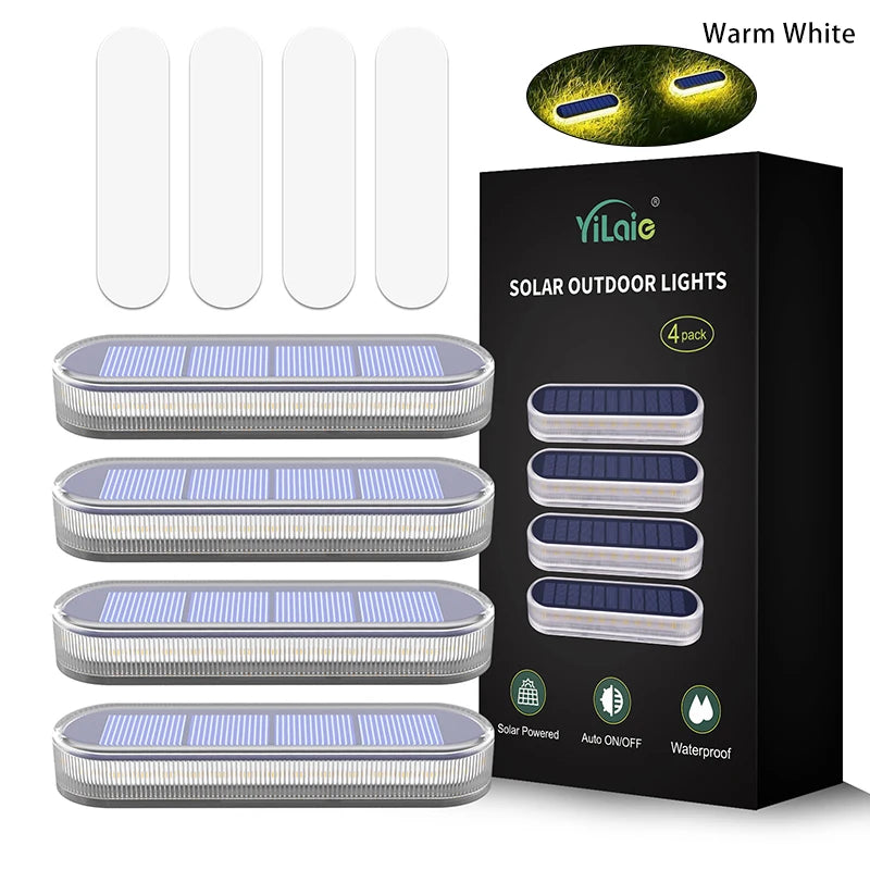 ELMAS Solar Stair Lamp - Waterproof LED Deck Light - Al Masam Stationery LLC