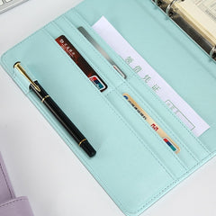 ELMAS New Vintage Refillable Notebook Leather Binder Supplies - Al Masam Stationery LLC