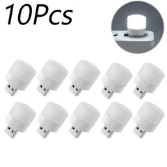 ELMAS Mini USB Night Light Warm White Eye Protection Bulb - Al Masam Stationery LLC