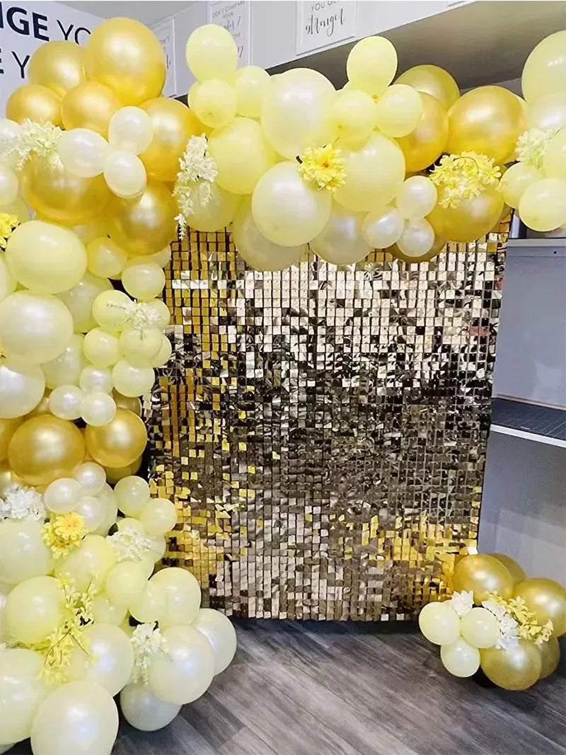 ELMAS Transparent Glitter Sequins Wall Panels for Parties - Al Masam Stationery LLC