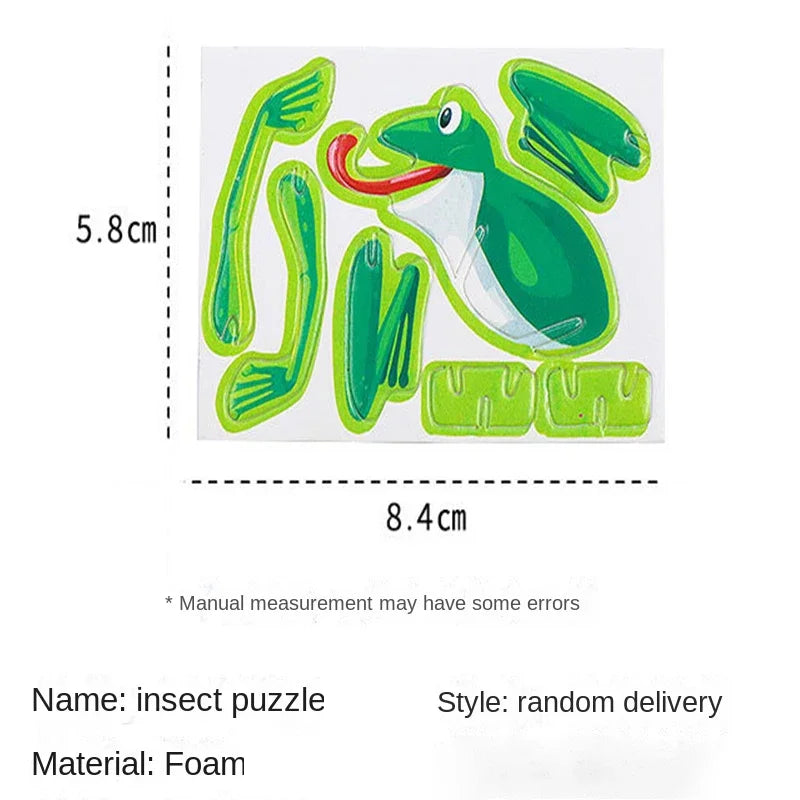 ELMAS: 12-24Pcs 3D Animals Foam Puzzle For Kids - Al Masam Stationery LLC