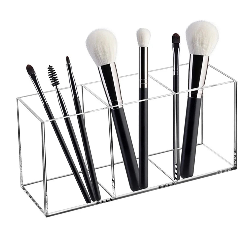 ELMAS Transparent Lipstick Acrylic Makeup Brush Storage Box - Al Masam Stationery LLC