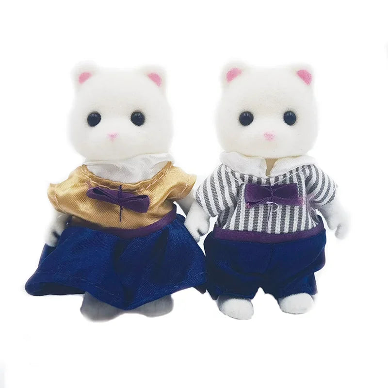 ELMAS Enchanted Forest Animal Family Dollhouse Set - Al Masam Stationery LLC