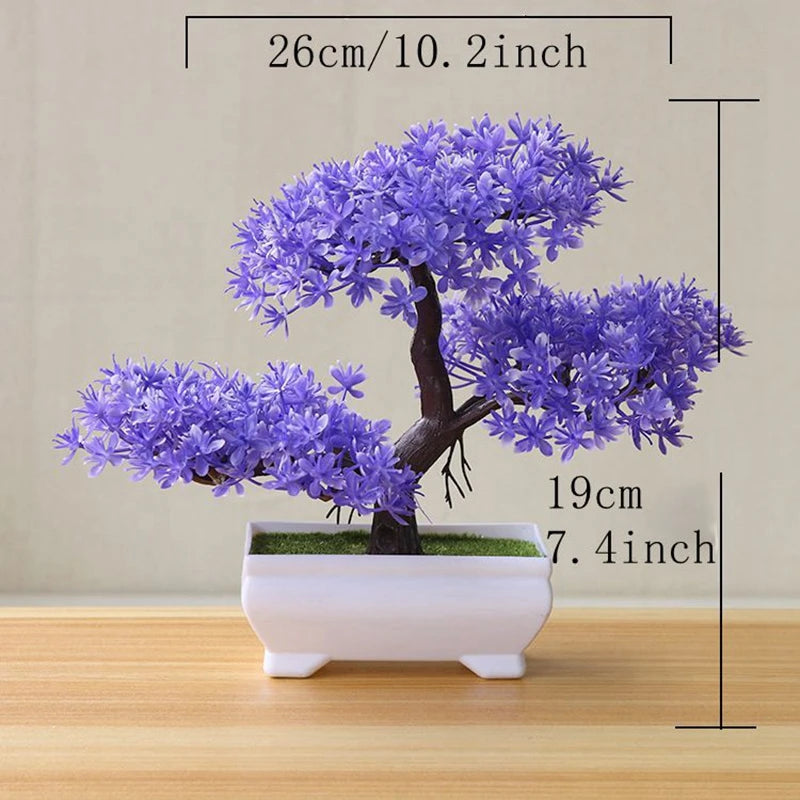 ELMAS Lifelike Artificial Bonsai Tree for Home & Garden Decor - Al Masam Stationery LLC
