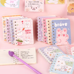 ELMAS Creative Cartoon Mini Notepad Kawaii School Supply - Al Masam Stationery LLC