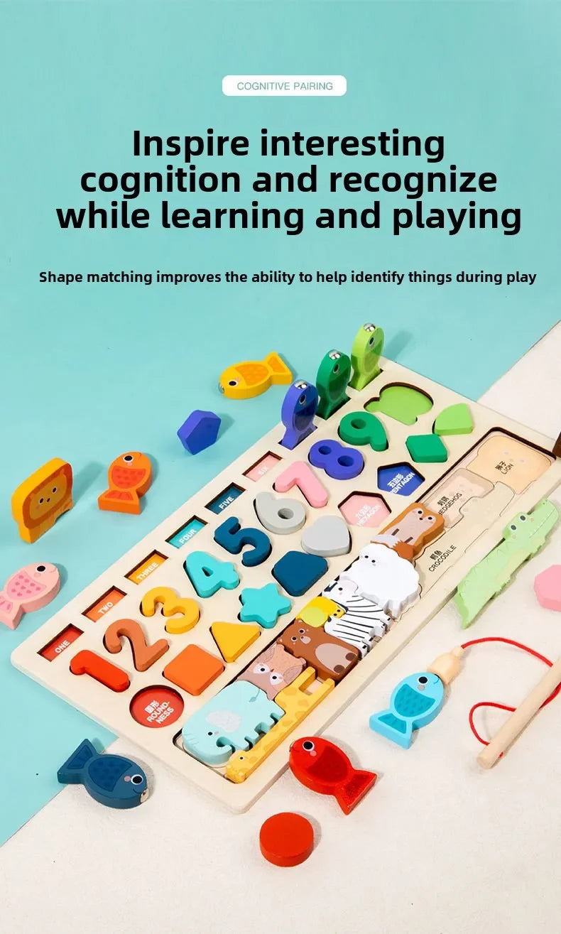 ELMAS: Montessori Educational Busy Board for Kids - Al Masam Stationery LLC