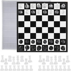 ELMAS Customizable 3D Resin Chess Set Mold & Board