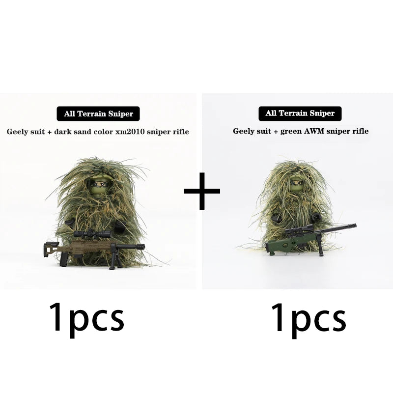 ELMAS Military Sniper Building Blocks Set for Kids - Al Masam Stationery LLC