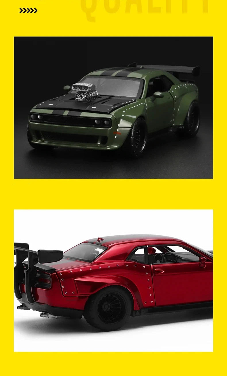 ELMAS CCA MSZ 1:36 Dodge Challenger Toy Car Model - Al Masam Stationery LLC