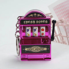 ELMAS Mini Casino Lucky Charm Keychain for Good Fortune