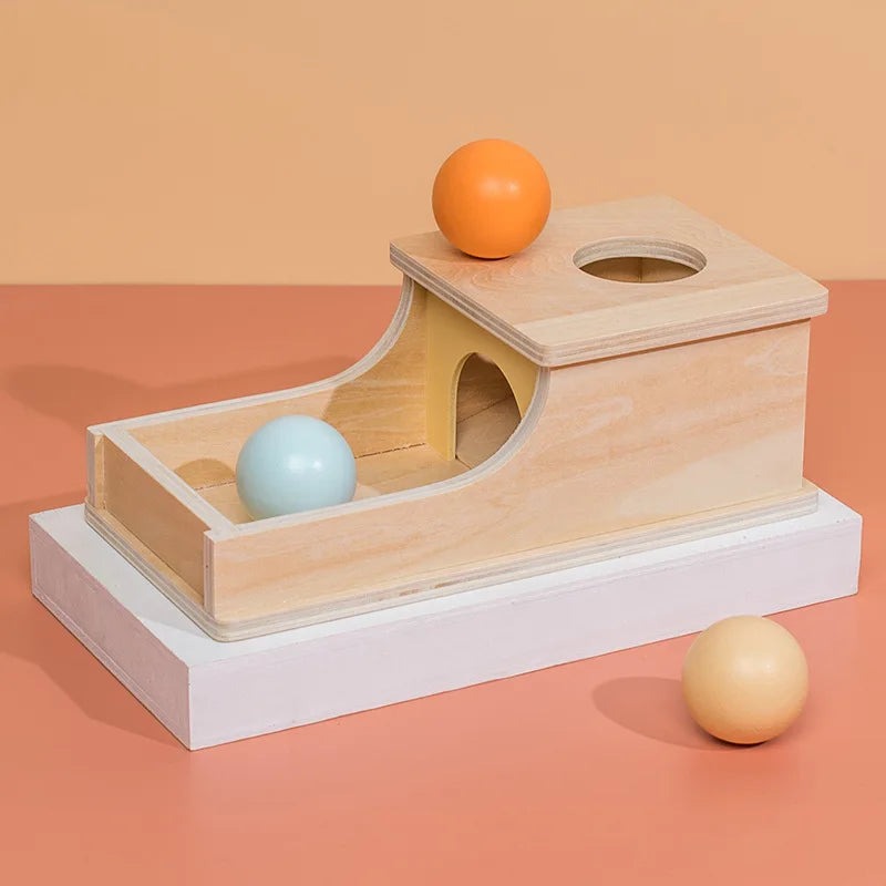 ELMAS Montessori Toys Wooden Object Permanence Box 5 in 1 - Al Masam Stationery LLC
