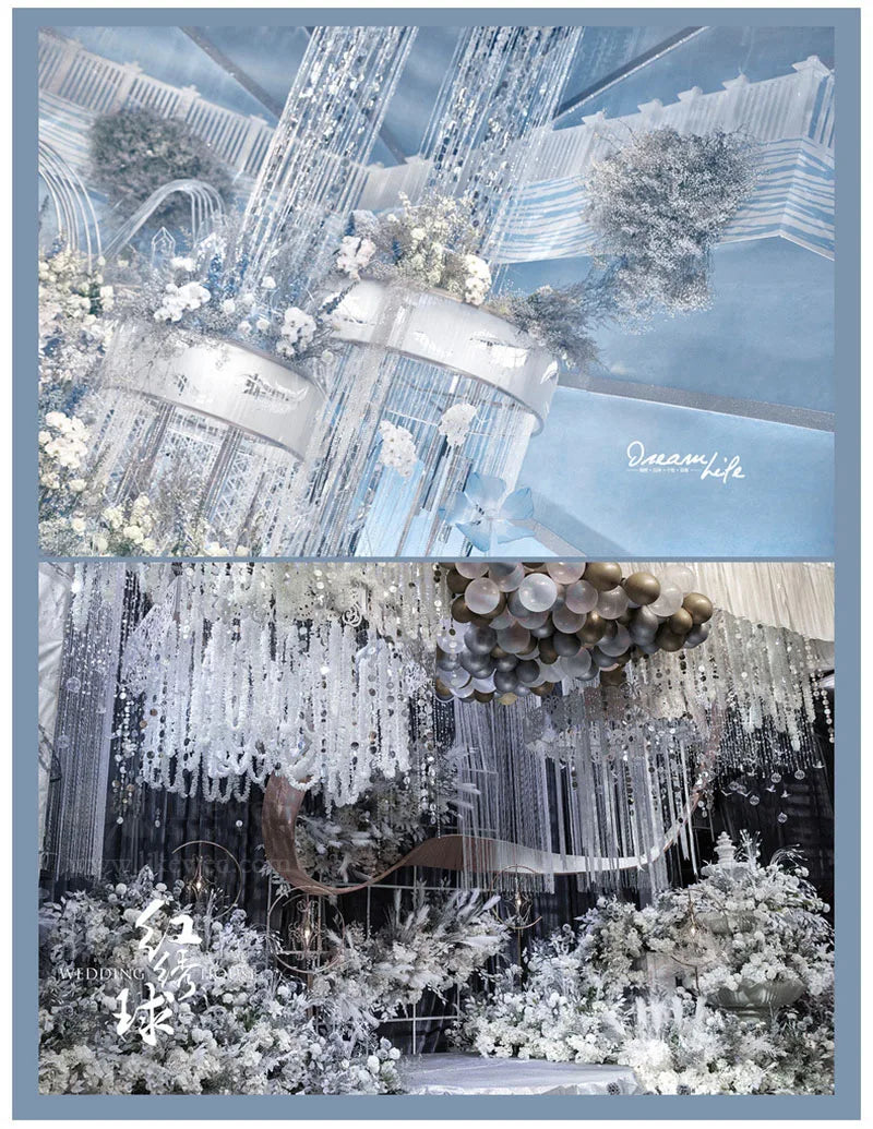 ELMAS Gold Sequins Party Glitter Curtain Backdrop 50/100 Pcs - Al Masam Stationery LLC