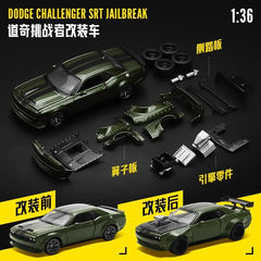 ELMAS CCA MSZ 1:36 Dodge Challenger Toy Car Model - Al Masam Stationery LLC