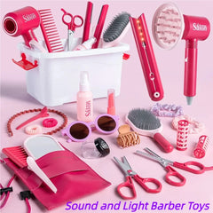 ELMAS Kids Hair Salon Play Set - Fun Hairdressing Toy for Girls - Al Masam Stationery LLC