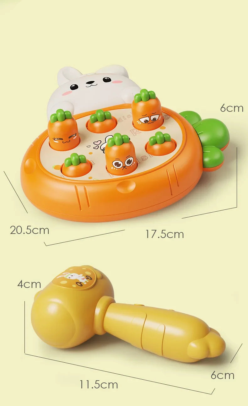 ELMAS Animal Theme Montessori Toddler Hammering Game - Al Masam Stationery LLC