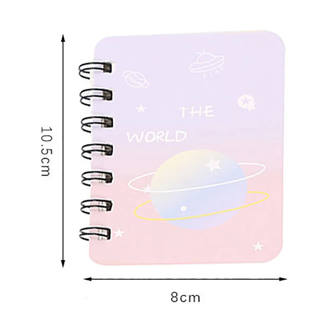 ELMAS Cartoon A7 Mini Notebook Diary for Students - Al Masam Stationery LLC