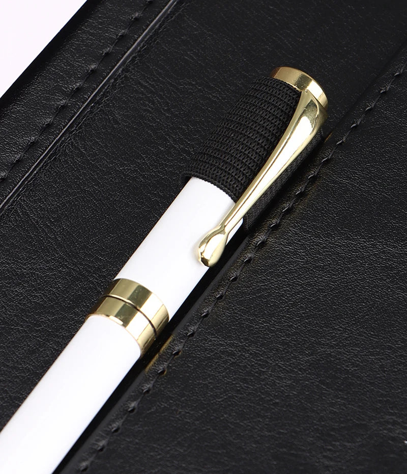 ELMAS Premium Leather A4 Portfolio Organizer Folder - Al Masam Stationery LLC