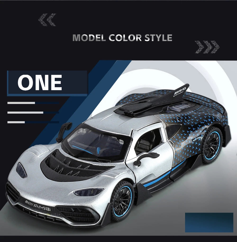 ELMAS 1:32 Mercedes Benz AMG ONE Die Cast Model Car - Al Masam Stationery LLC