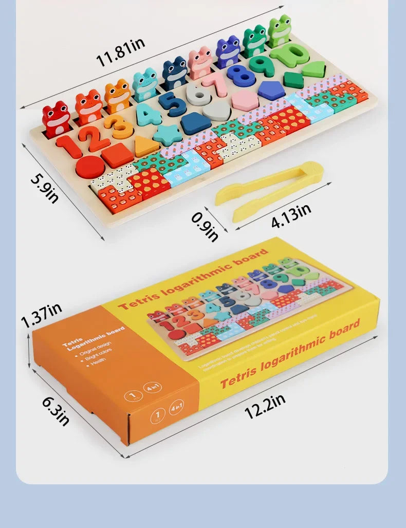 ELMAS: Montessori Educational Busy Board for Kids - Al Masam Stationery LLC