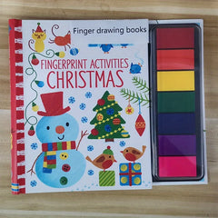 ELMAS Creative Fingerprinting & Stamping Art Book