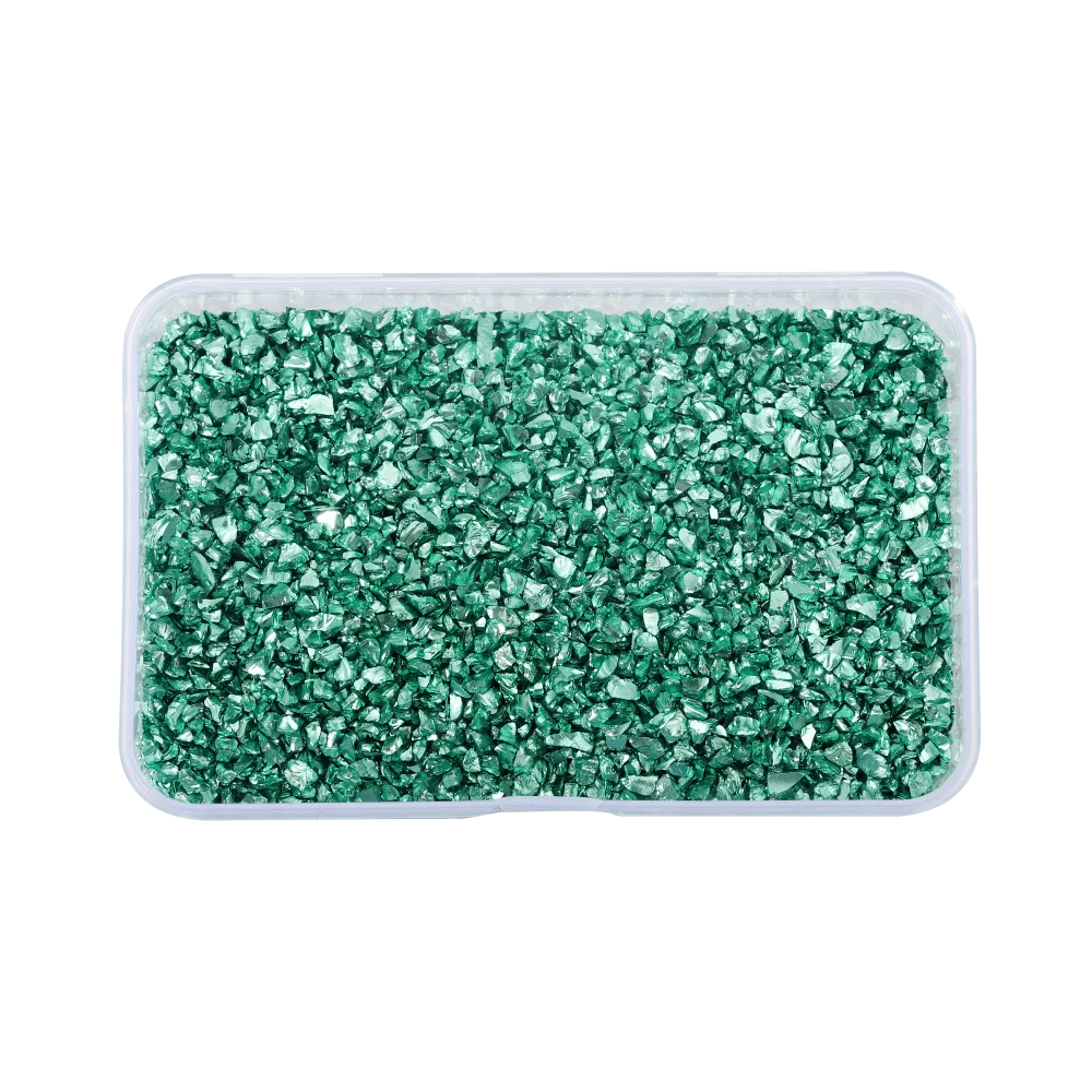 ELMAS Crushed Glass Stones for DIY Resin Crafts & Nail Art - Al Masam Stationery LLC