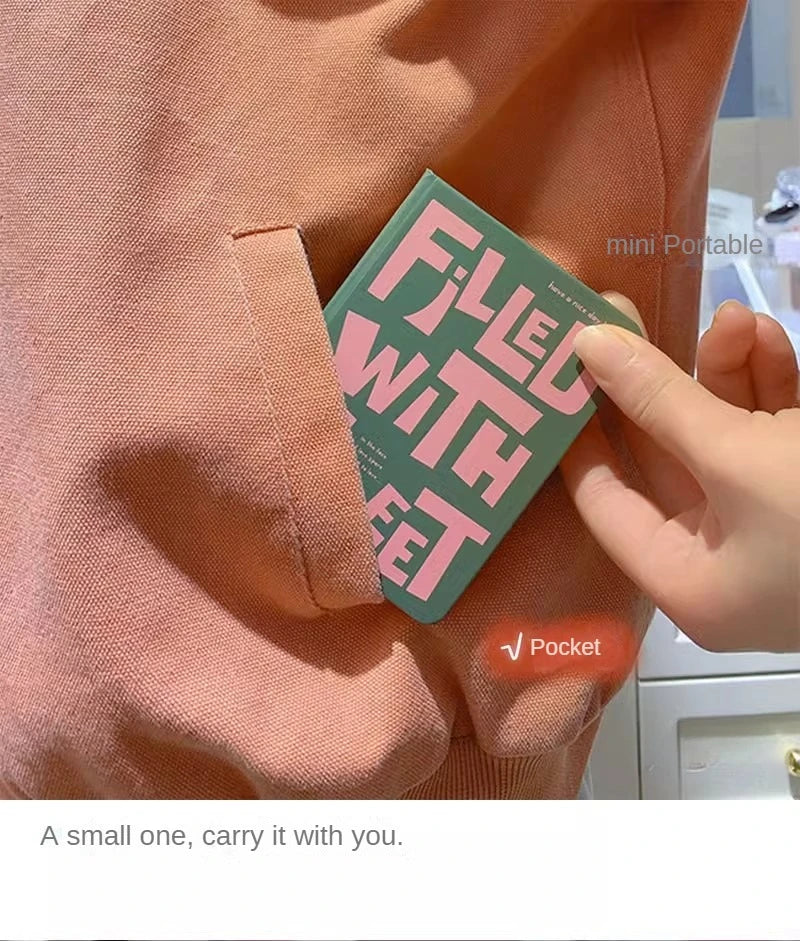 ELMAS American Retro A7 Mini Notepad Daily Planner - Al Masam Stationery LLC