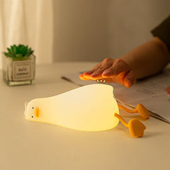 ELMAS Adorable Duck Night Light - Rechargeable & Safe