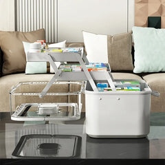 ELMAS Ultimate Portable Multi-Layer Storage Box - Al Masam Stationery LLC