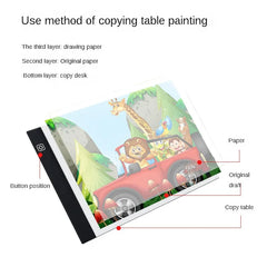 ELMAS Creative LED Drawing Pad for Kids - 3 Sizes Available