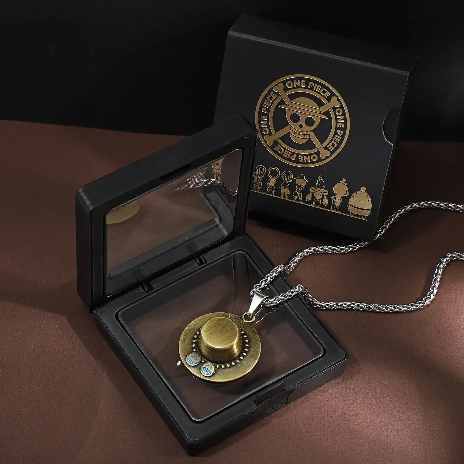 ELMAS New Anime One Piece Luffy Necklace Gift for All - Al Masam Stationery LLC